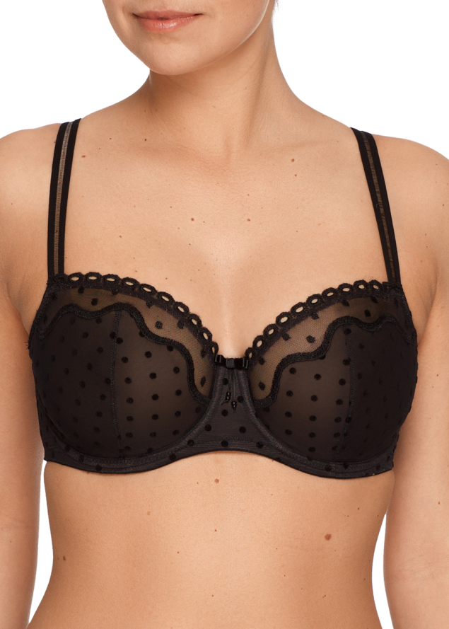 Soutien-gorge Balconnet Twist de Prima Donna Noir